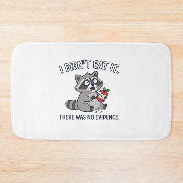 Item preview, Funny Raccoon Eating An Apple Innocent Meme designed and sold by Owcomm.