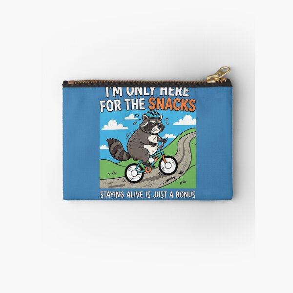 Item preview, Funny Raccoon Biking For The Snacks designed and sold by Owcomm.