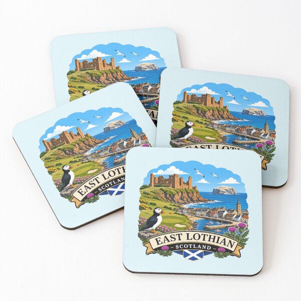 Item preview, East Lothian, Scotland - Coastal Tantallon Castle designed and sold by Myra365Art.