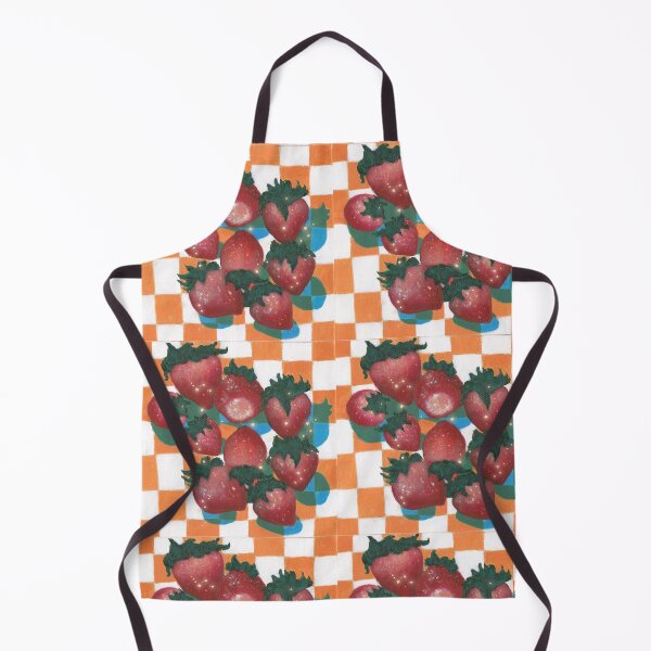 Item preview, Strawberries, checkers and sparkles ⭐ designed and sold by Lunardreams54.