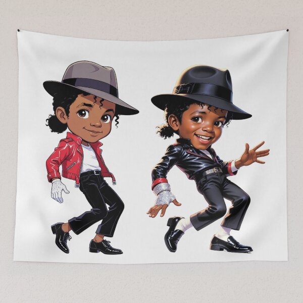 Item preview, Retro Dance Kid Cartoon Duo designed and sold by ExploreAura Studio.