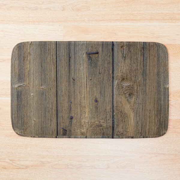 Item preview, Antique Weathered Wood Planks with Bent Rusty Nail and Swirl Kno designed and sold by NorthWild.