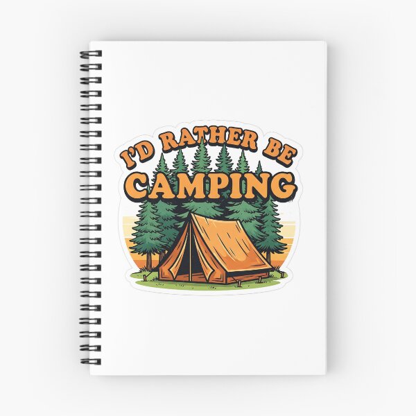 Item preview, Id Rather Be Camping Vintage Outdoors Tent designed and sold by Michaelragheb.