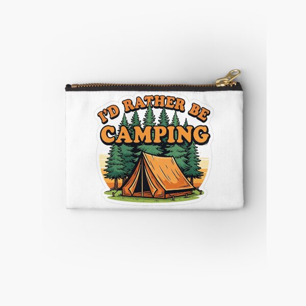 Item preview, Id Rather Be Camping Vintage Outdoors Tent designed and sold by Michaelragheb.