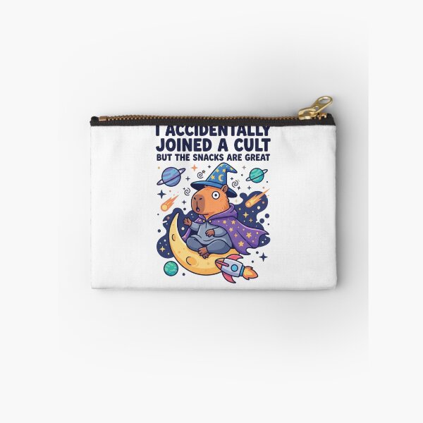 Item preview, I Accidentally Joined A Cult Space Capybara designed and sold by Owcomm.