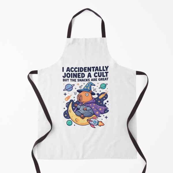 Item preview, I Accidentally Joined A Cult Space Capybara designed and sold by Owcomm.