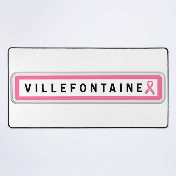 Item preview, Villefontaine Pink October sign – Isère, Auvergne-Rhône-Alpes designed and sold by Panneaux et signalisations - NPOITEVIN.
