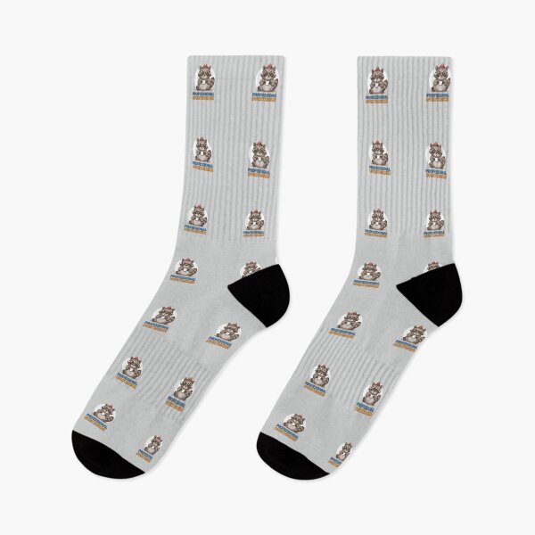 Item preview, Professional Overthinker Cute Raccoon Drinking Coffee designed and sold by Owcomm.