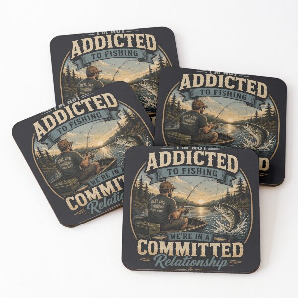 Item preview, Addicted to fishing  designed and sold by IronAndIncCo.