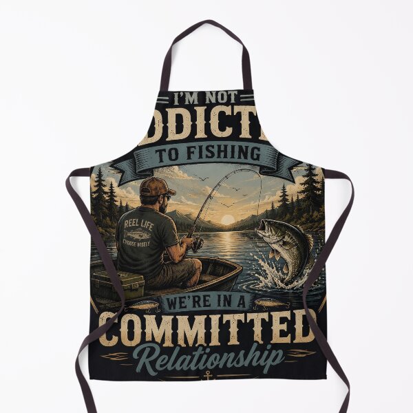 Item preview, Addicted to fishing  designed and sold by IronAndIncCo.