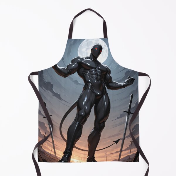 Item preview, Manga - Stylized Ninja Hero, Black Warrior under Stormy Full Moon designed and sold by AnimeShin.