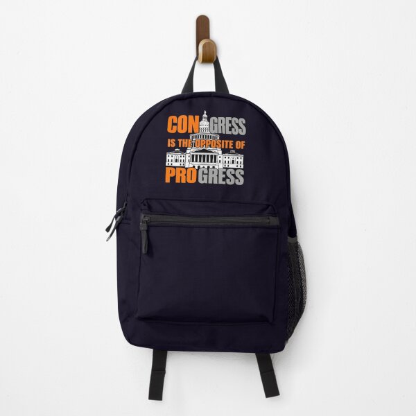 Item preview, CONGRESS IS OPPOSITE OF PROGRESS POLITICAL SATIRE DESIGN designed and sold by PRINTSCHARMINGM.