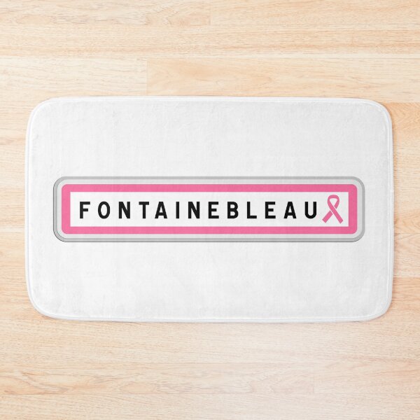 Item preview, Fontainebleau Pink October sign – Seine-et-Marne, Île-de-France designed and sold by Panneaux et signalisations - NPOITEVIN.