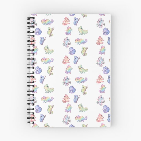 Item preview, Starry Pastel Chameleons - Kawaii Celestial Reptile Friends designed and sold by yanderedev.