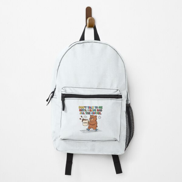 Item preview, Grumpy Bear Holding Coffee Cup Mornings designed and sold by Owcomm.