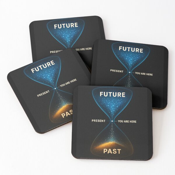Item preview, Past, Present, Future – Cosmic Hourglass Art designed and sold by Little Chookcha.