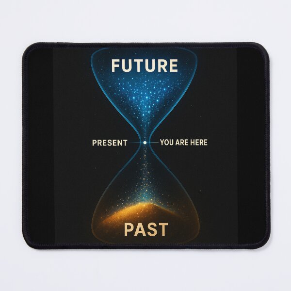 Item preview, Past, Present, Future – Cosmic Hourglass Art designed and sold by Little Chookcha.