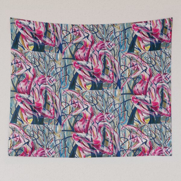 Item preview, magenta dance: dancing among trees designed and sold by artistshera.