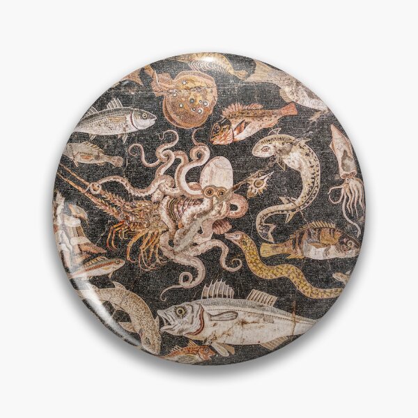 Item preview, Roman Marine Life Mosaic Pompeii 01 designed and sold by Weston  Westmoreland.