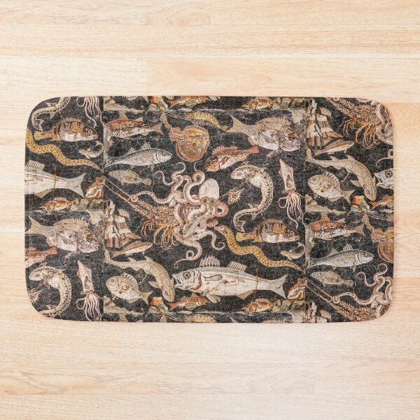 Item preview, Roman Marine Life Mosaic Pompeii 01 designed and sold by Weston  Westmoreland.