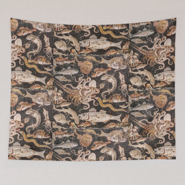 Item preview, Roman Marine Life Mosaic Pompeii 01 designed and sold by Weston  Westmoreland.
