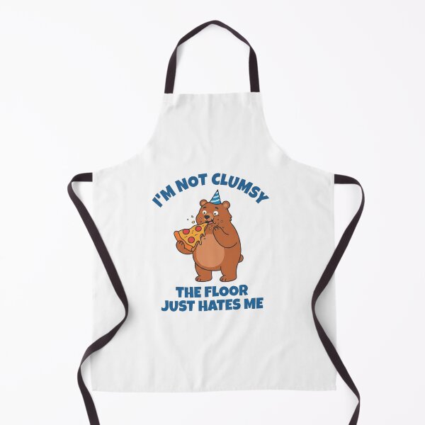 Item preview, Im Not Clumsy The Floor Hates Me Bear designed and sold by Owcomm.