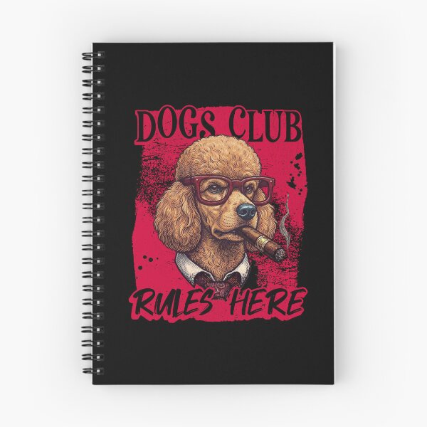 Item preview, Brown Poodle Boss Design – Funny Brown Poodle with Cigar Mafia Style Gift designed and sold by PixelsPaws.