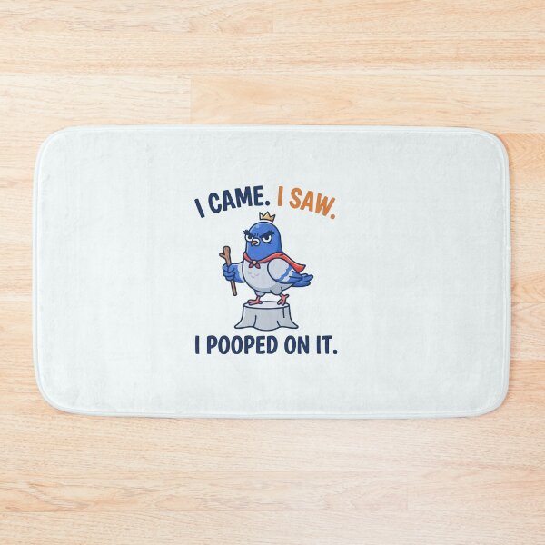 Item preview, Funny Cartoon Pigeon King Funny Quote designed and sold by Owcomm.