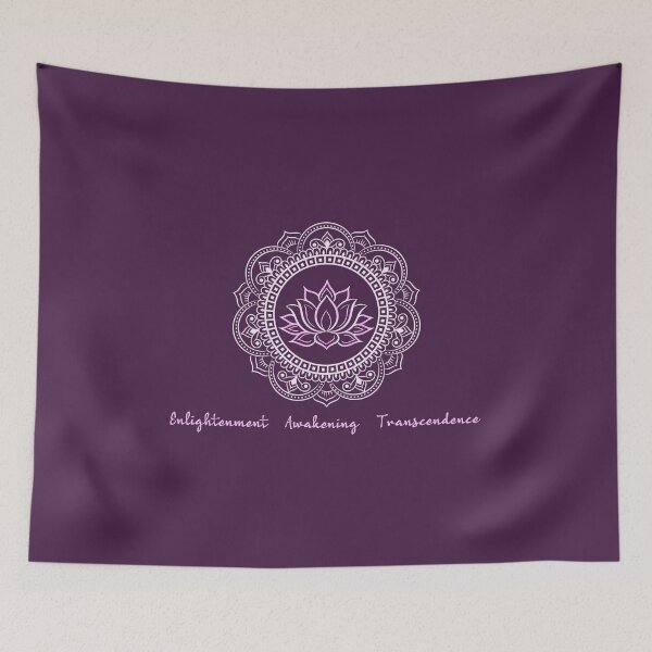 Item preview, Enlightenment, Awakening, & Transcendence Lotus Mandala designed and sold by TheThankfulTyne.
