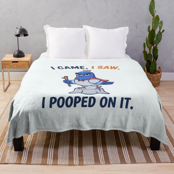 Item preview, Funny Cartoon Pigeon King Funny Quote designed and sold by Owcomm.