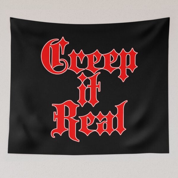 Item preview, Creep it Real | Goth Lyrics designed and sold by ProdbyNiECO.