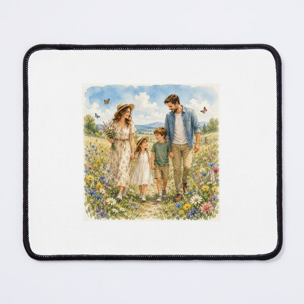Item preview, Family Wildflower Walk – Blooming Together designed and sold by NestDesigns01.