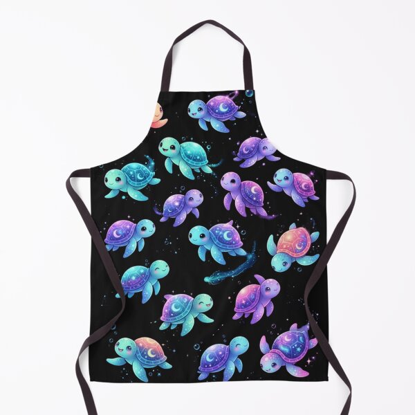 Item preview, Starry Night Sea Turtles - Cute Glowing Pastel Space Animals designed and sold by yanderedev.