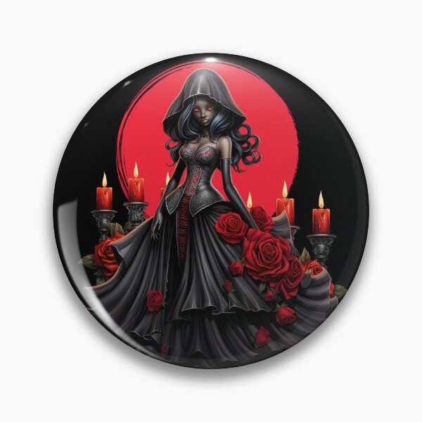 Item preview, Mysterious Gothic Woman Candlelight designed and sold by Szpaku desart .
