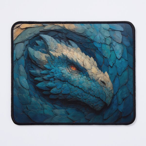 Item preview, Norwegian Ridgeback Dragon Painting designed and sold by RossignolStudio.