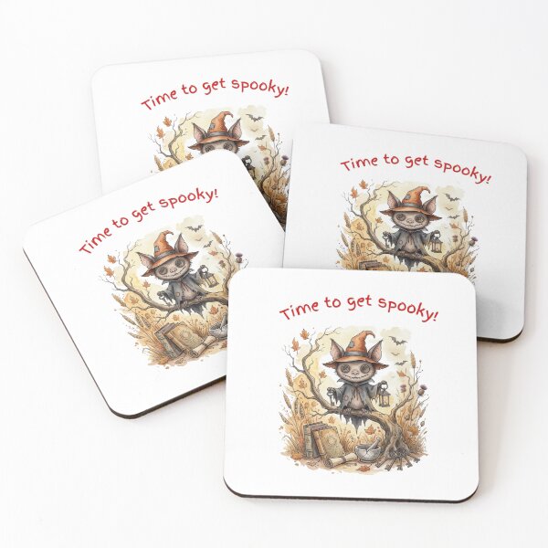 Item preview, Cute Witch Bat - Time to get spooky! designed and sold by Inka Moon Design.