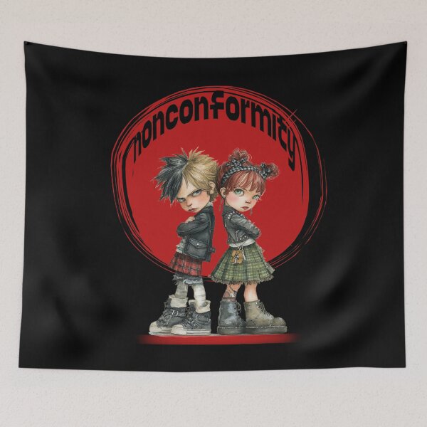 Item preview, Nonconformists Gothic Punk Kids designed and sold by Szpaku desart .