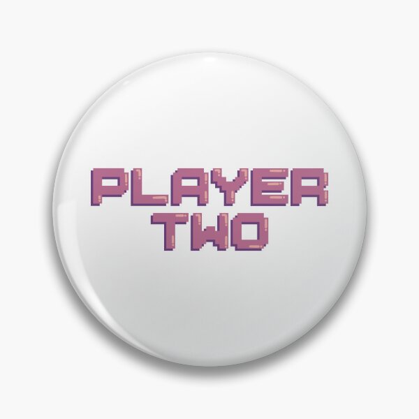 Item preview, Player Two Gaming Quote Pixel Art Decal designed and sold by alexmaushaus.