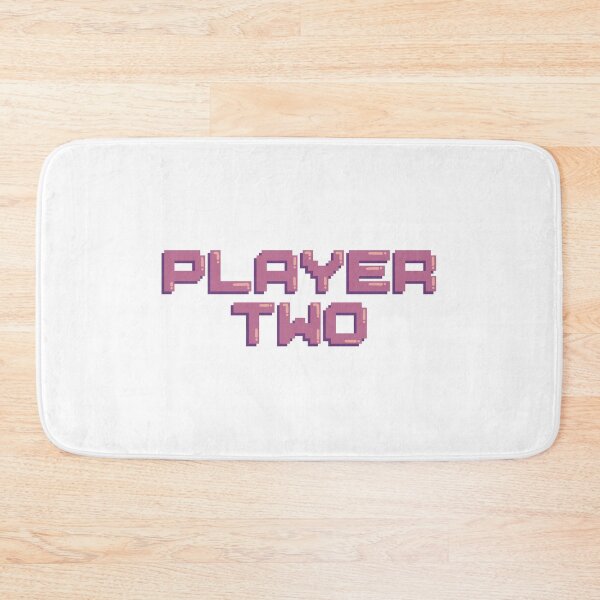 Item preview, Player Two Gaming Quote Pixel Art Decal designed and sold by alexmaushaus.