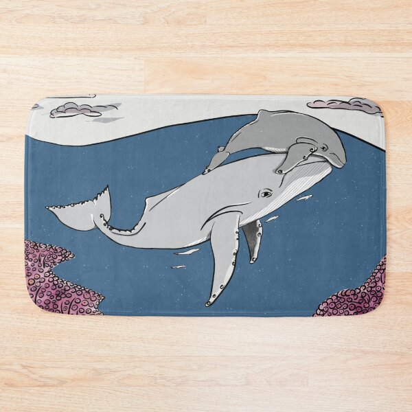 Item preview, Whale and baby designed and sold by JATOOBA.