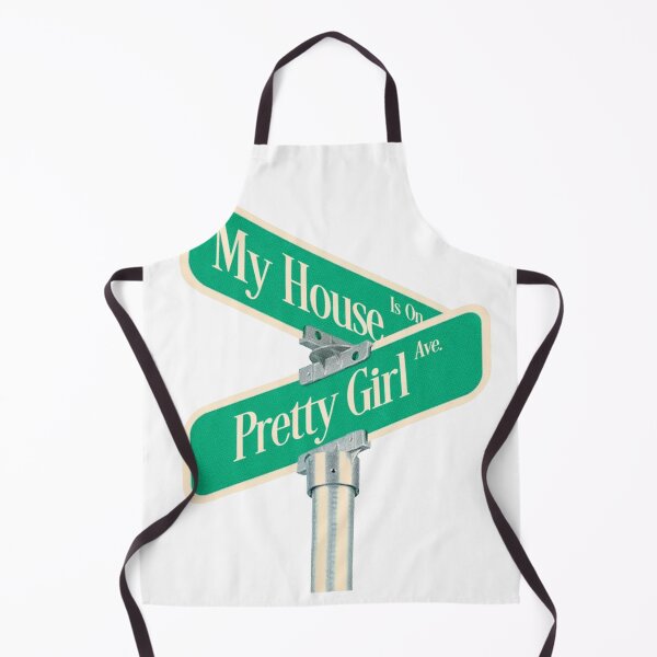 Item preview, Pretty Girl Ave Green Street Sign Art designed and sold by gringoods.