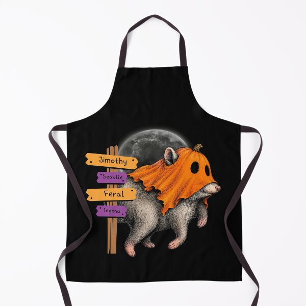 Item preview, Jimothy Seattle Feral legend Funny Halloween Raccoon Ghost designed and sold by BornBorn.