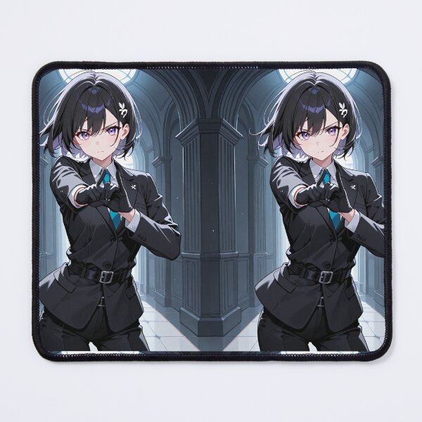 Item preview, Manga - Stylized Secret Agent, Dynamic Pose and Determination designed and sold by AnimeShin.