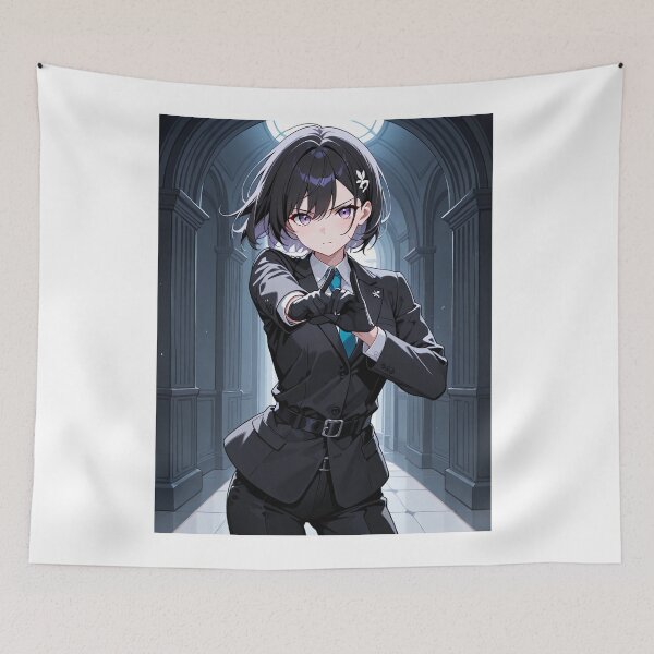 Item preview, Manga - Stylized Secret Agent, Dynamic Pose and Determination designed and sold by AnimeShin.