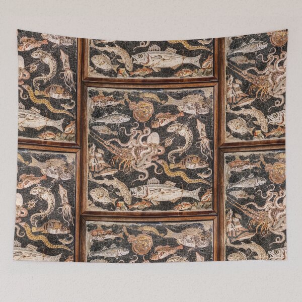 Item preview, Roman Marine Life Mosaic Pompeii 02 designed and sold by Weston  Westmoreland.