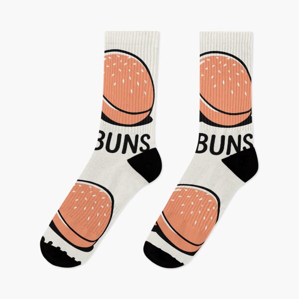 Item preview, Nice Buns Funny Burger Bun Food Pun designed and sold by Amir Faysal.