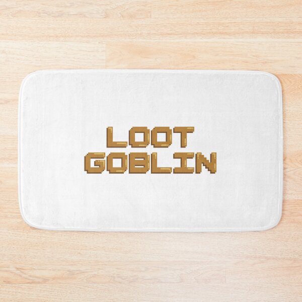 Item preview, Loot Goblin Gaming Quote Pixel Art Decal designed and sold by alexmaushaus.
