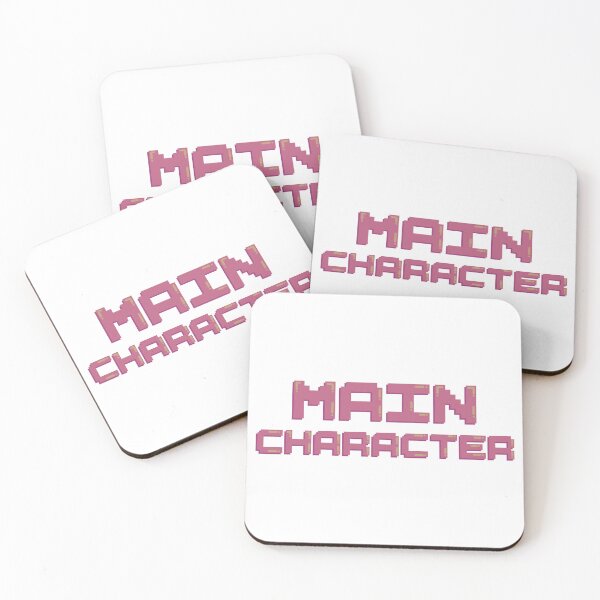 Item preview, Main Character Gaming Quote Pixel Art Decal designed and sold by alexmaushaus.