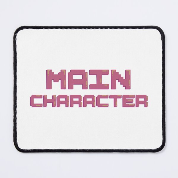 Item preview, Main Character Gaming Quote Pixel Art Decal designed and sold by alexmaushaus.