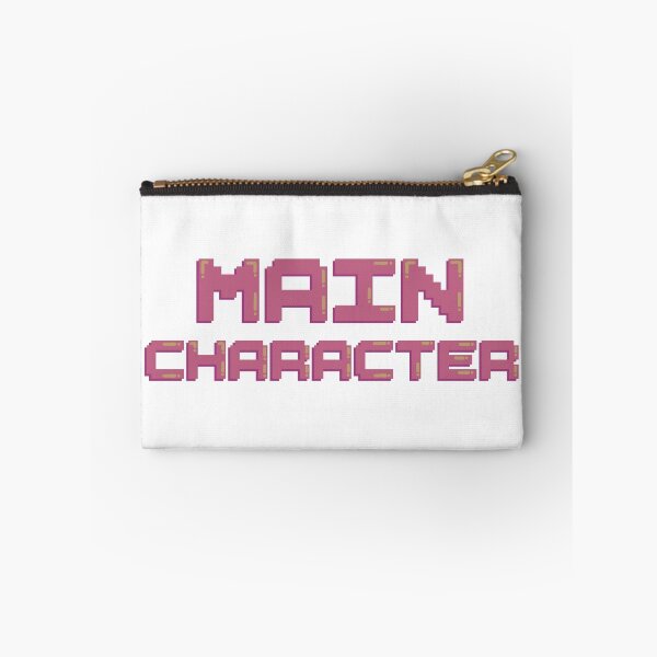Item preview, Main Character Gaming Quote Pixel Art Decal designed and sold by alexmaushaus.